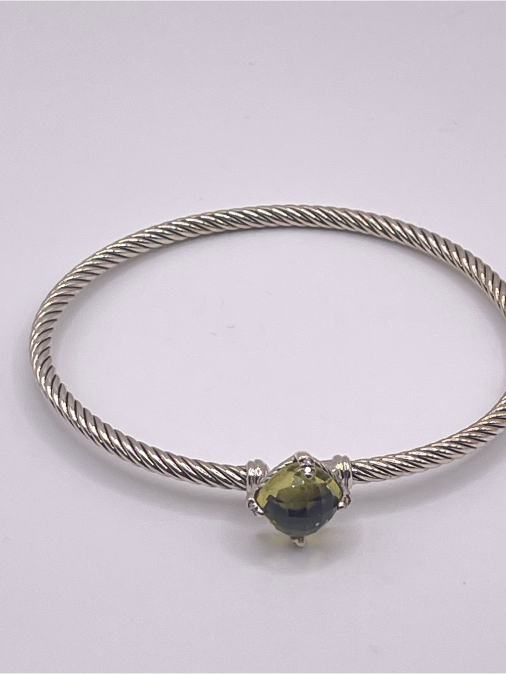 David Yurman Chatelaine Bracelet with Diamonds and Lemon Citrine - Picture 9 of 13